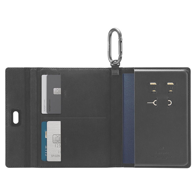 Stylish Durable Multifunctional Men's Short Passport Case