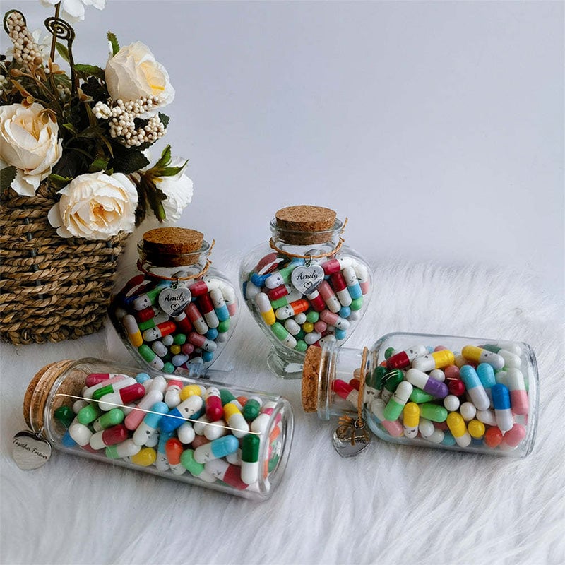 Capsule Letters Message in the Bottle (Mixed Color 🎁)