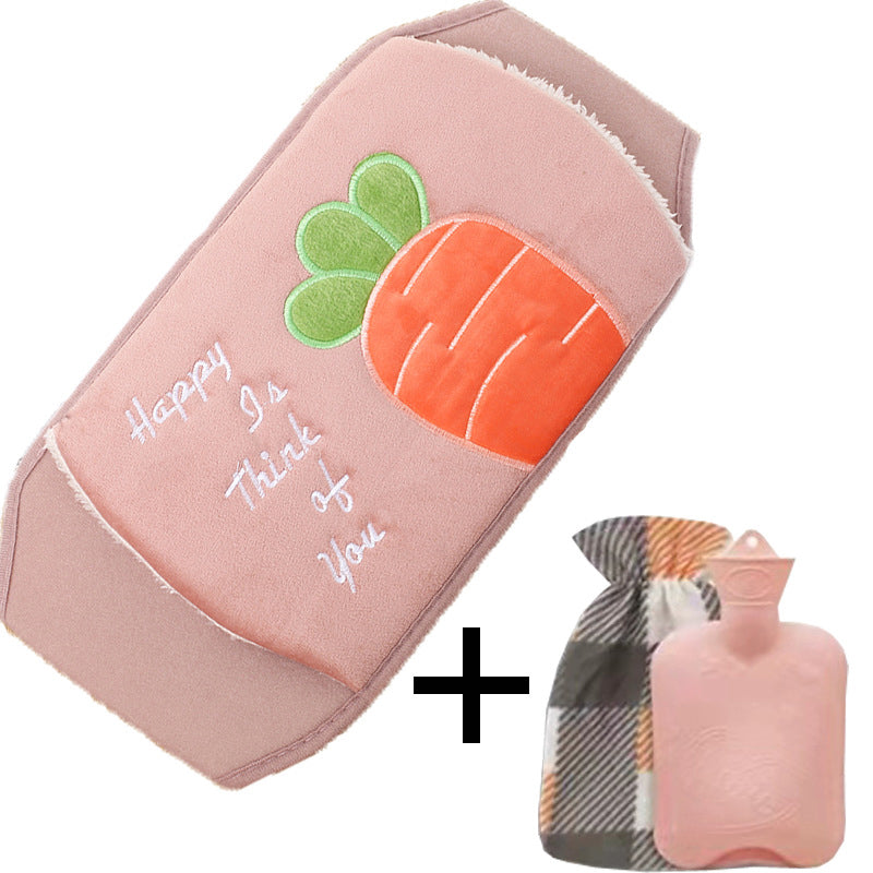 Plush Refillable Hot Water Bottle Belt