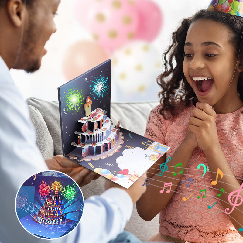 Pop up Happy Birthday Card