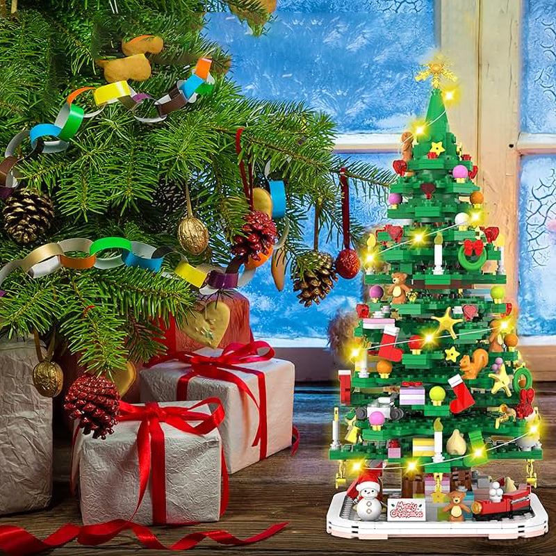 2024 Christmas Tree Building Toy Set