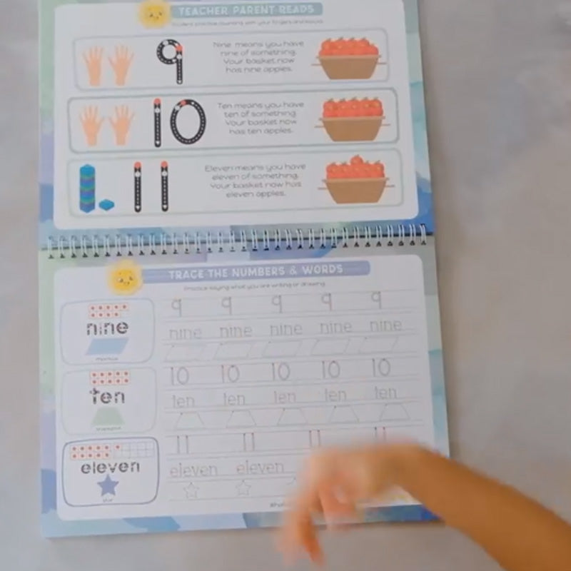 Reusable Grooved Handwriting Workbooks