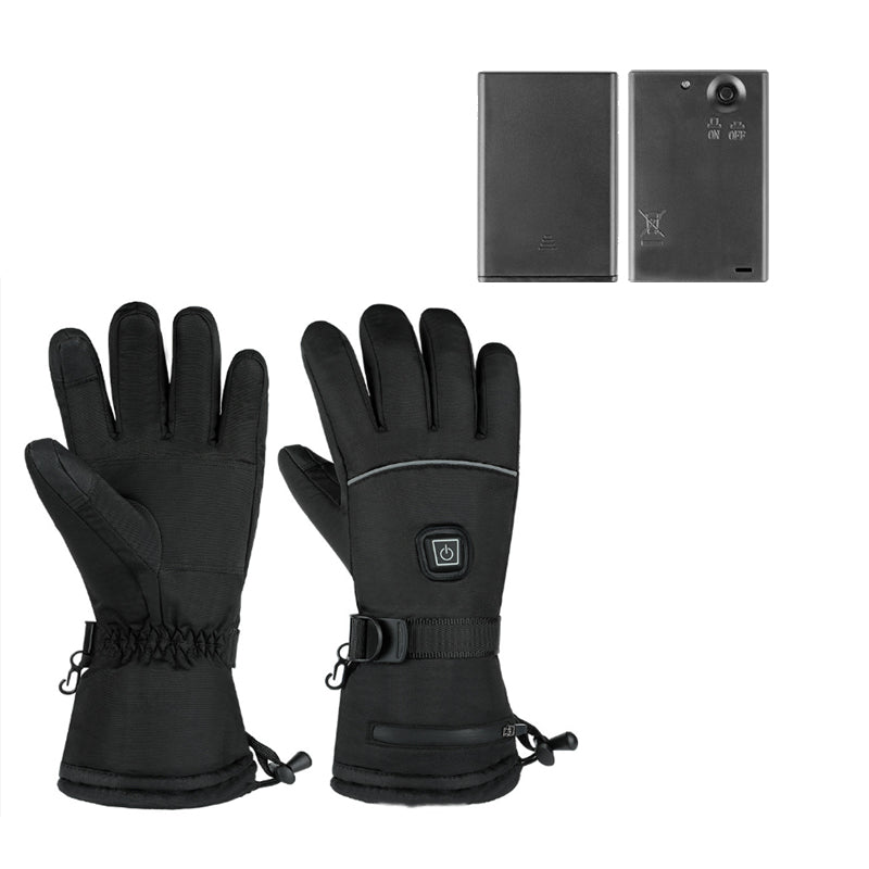 Warm touch screen heated gloves