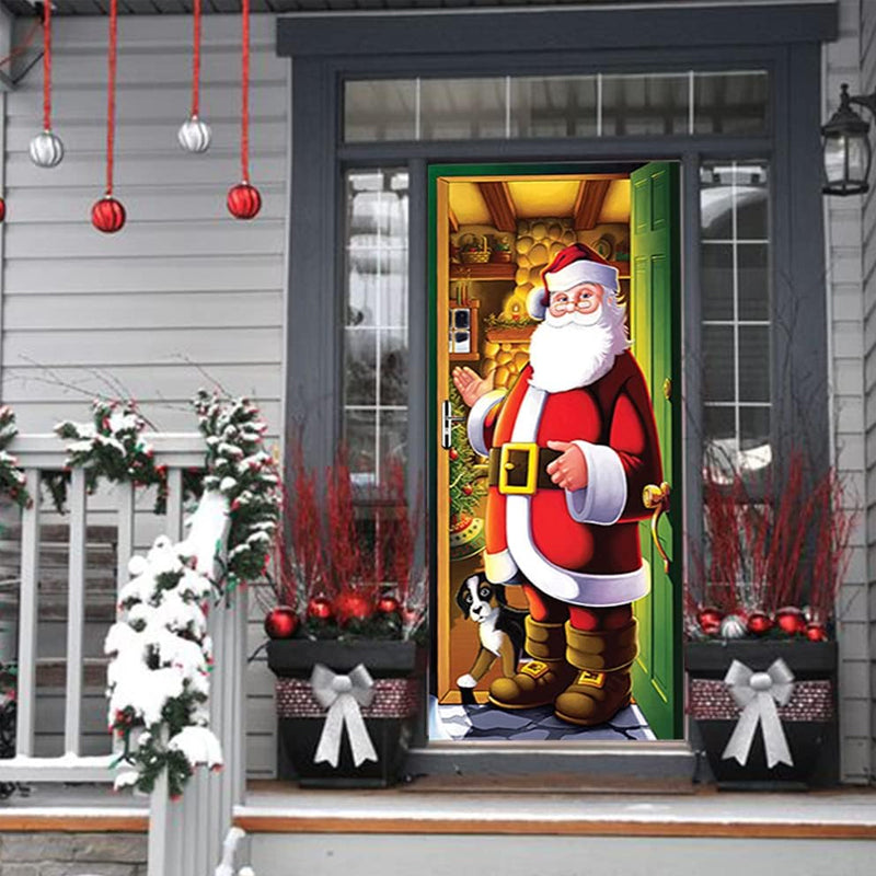 2024 Christmas Front Door Decoration