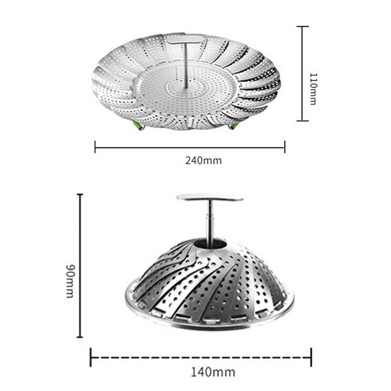 Stainless Steel Folding Steamer Basket