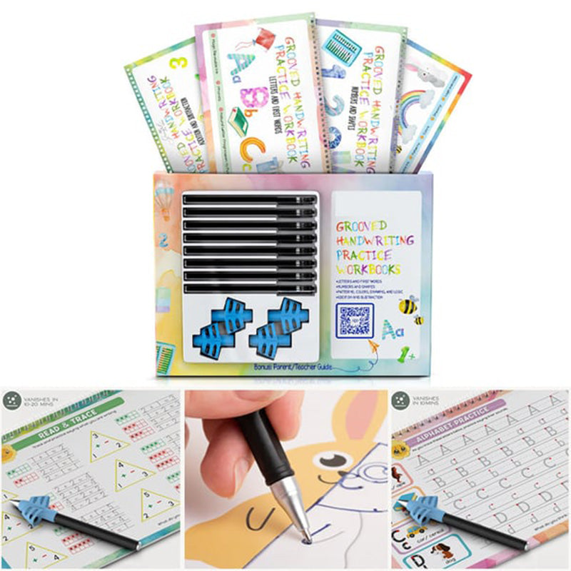 Reusable Grooved Handwriting Workbooks