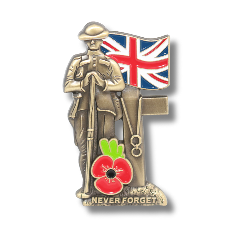 Bravery Memorial Badge - NEVER FORGET