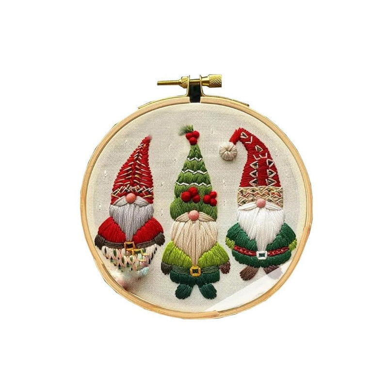 Christmas embroidery material pack