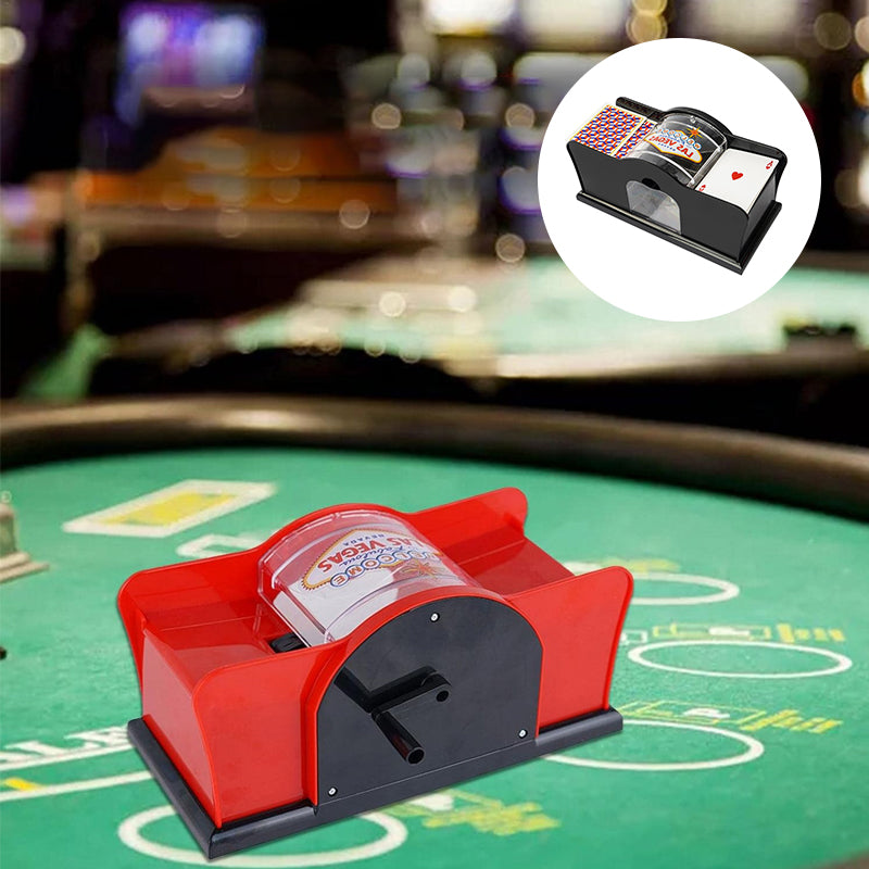 Hand-Cranked Poker Shuffler