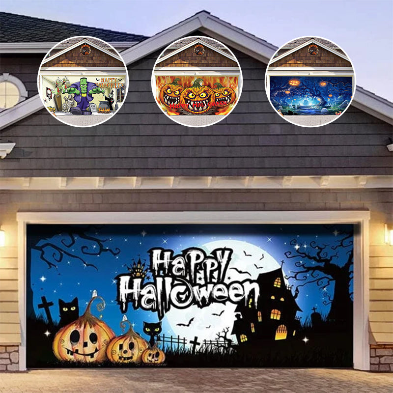 Halloween 2024 Garage Door Decoration