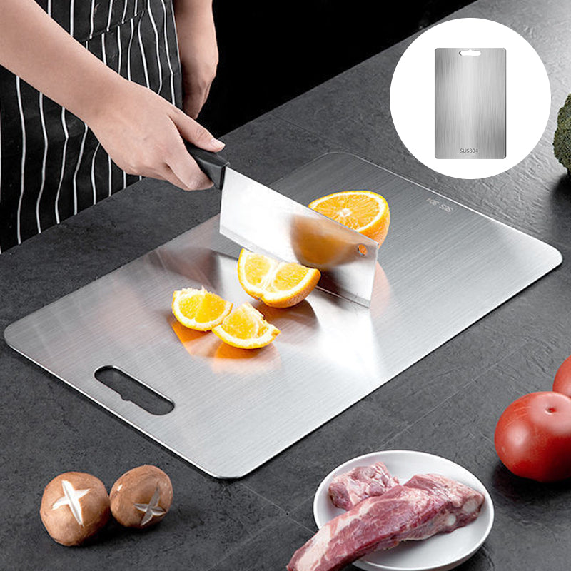 304 Stainless Steel Anti-bacterial and Anti-mold Double Sided Cutting Board