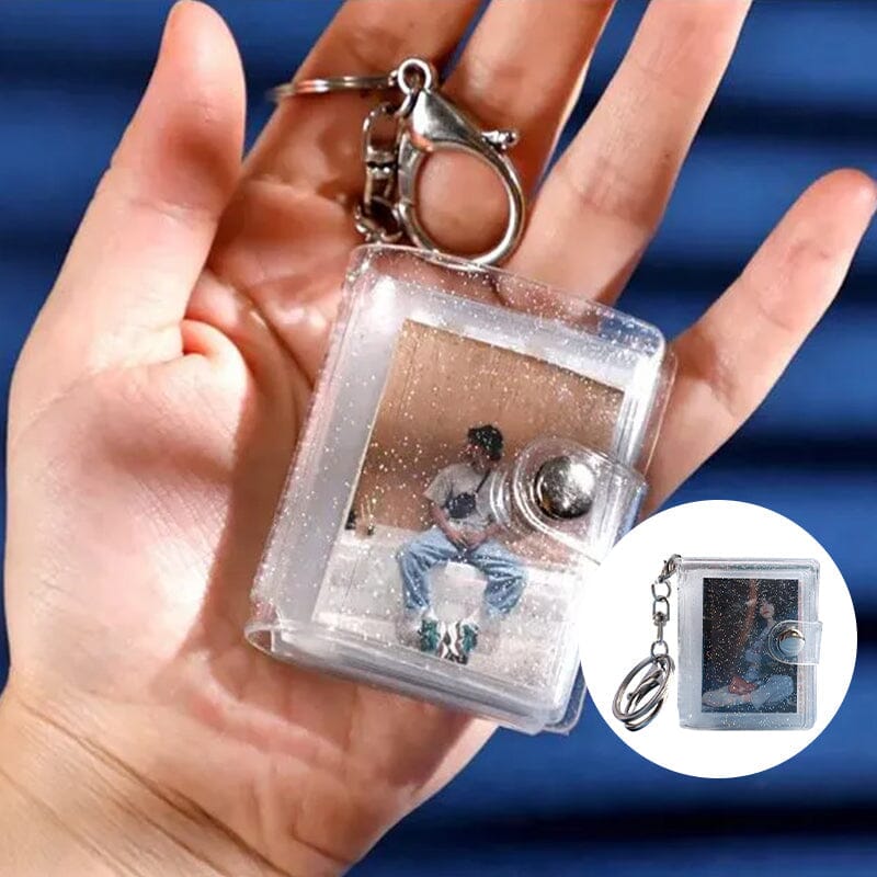 Small Photo Album Key Chain Pendant