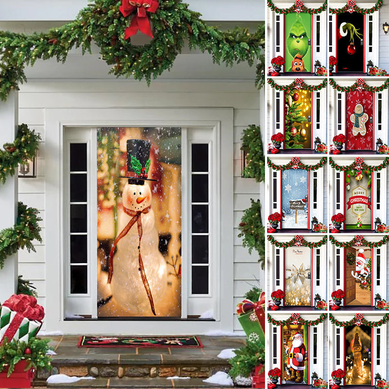 2024 Christmas Front Door Decoration