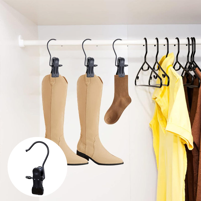 Space Saving Portable Travel Hangers Clips