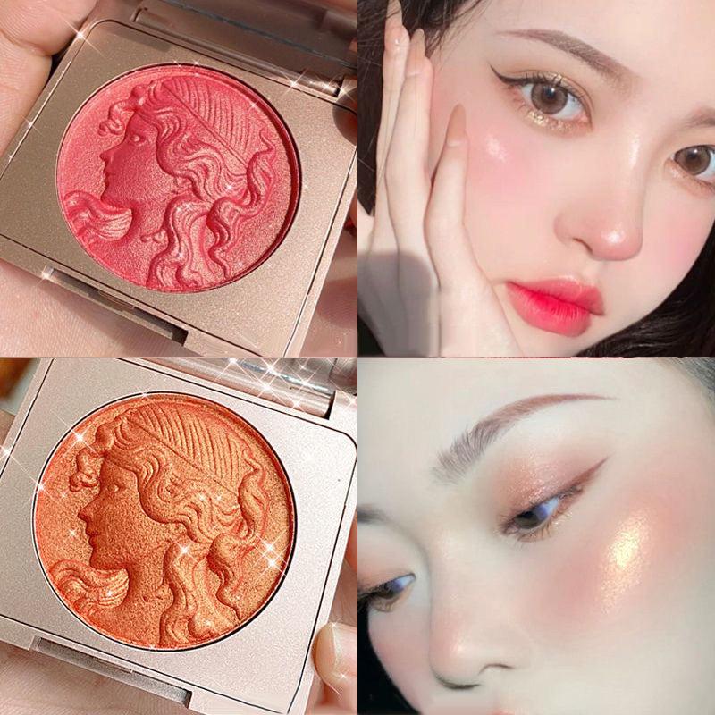 Embossed Smooth Powder Blush Palette for Cheeks