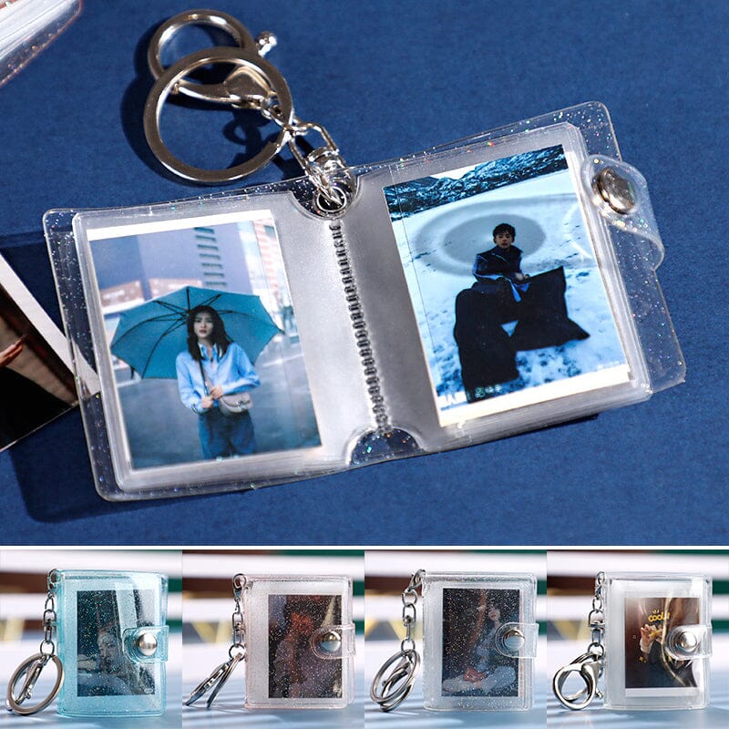 Small Photo Album Key Chain Pendant