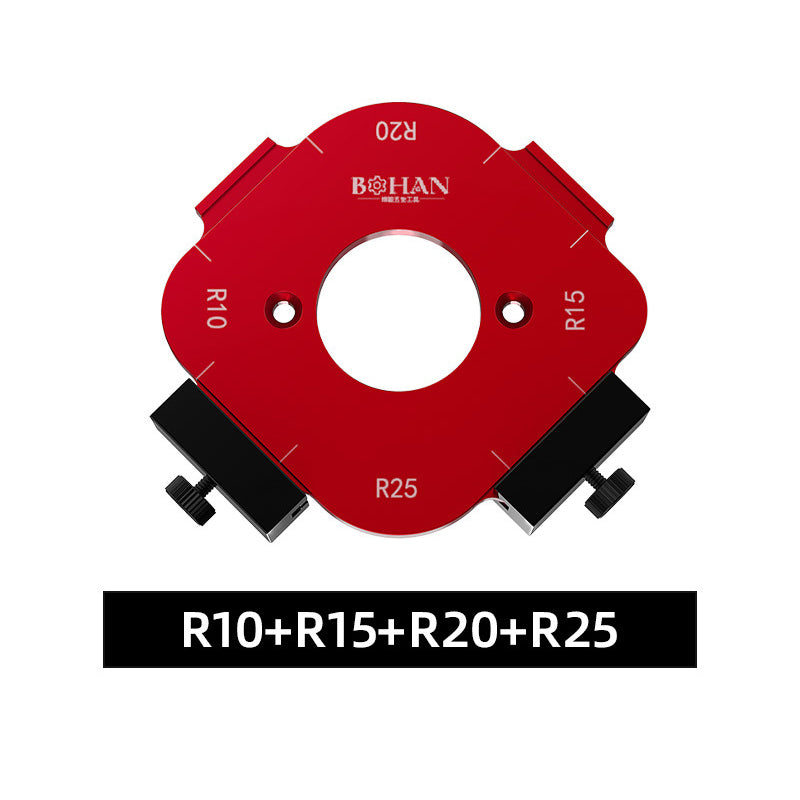 Trimmer Cutting R Angle Arc Template