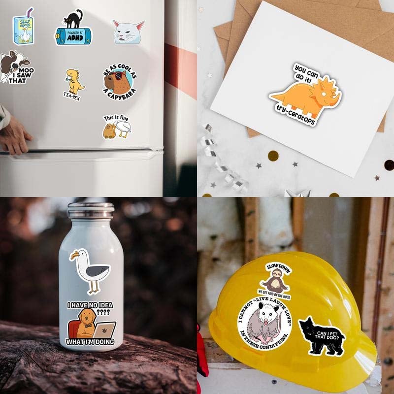 50 Funny Animal stickers