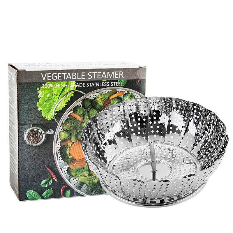 Stainless Steel Folding Steamer Basket