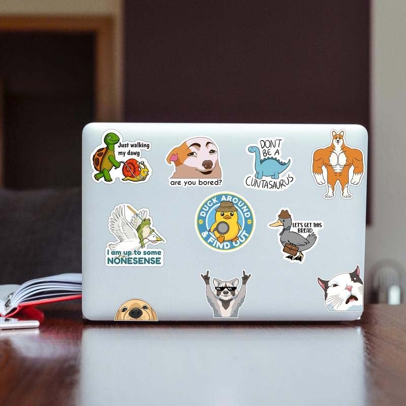 50 Funny Animal stickers