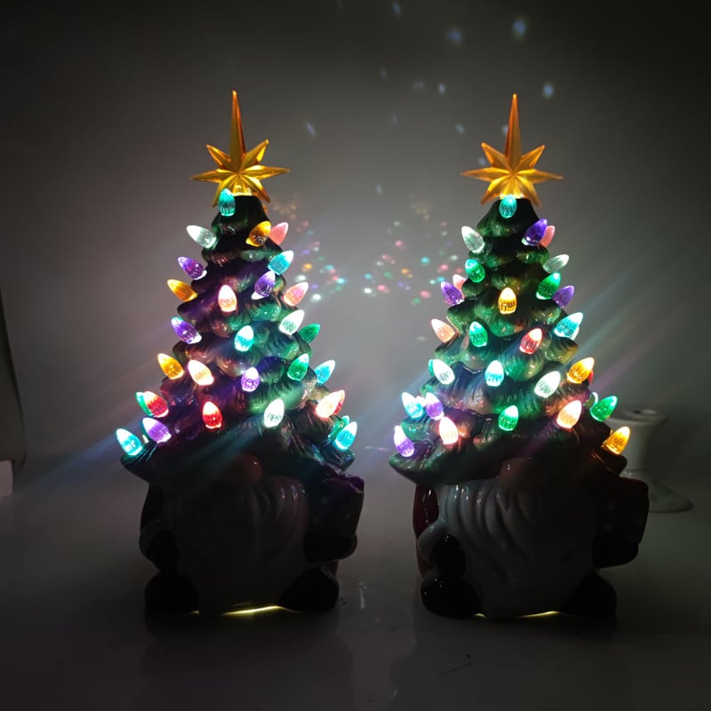 Christmas Dwarf Decoration With Light