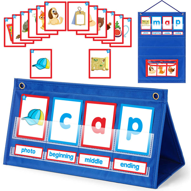Desktop Pocket Chart Tent Cards Kit