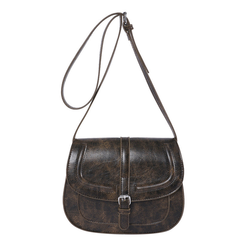 Retro Saddle Crossbody Bag