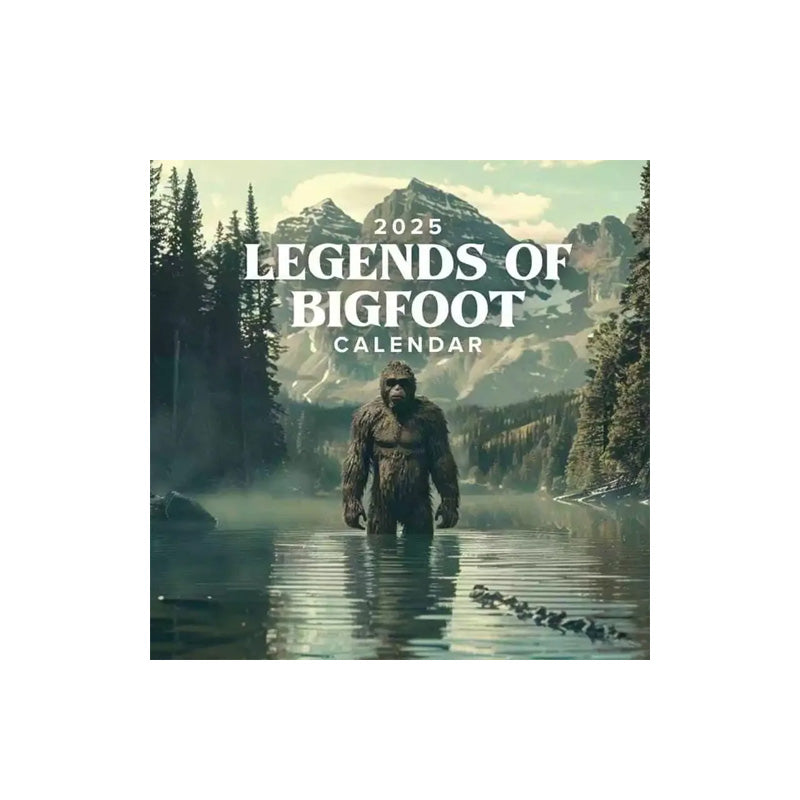 2025 Legends Of Bigfoot Calendar