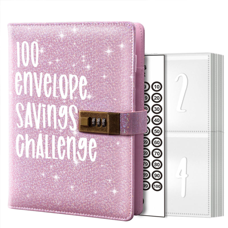 100 Days Savings Challenge Loose Page Ledger