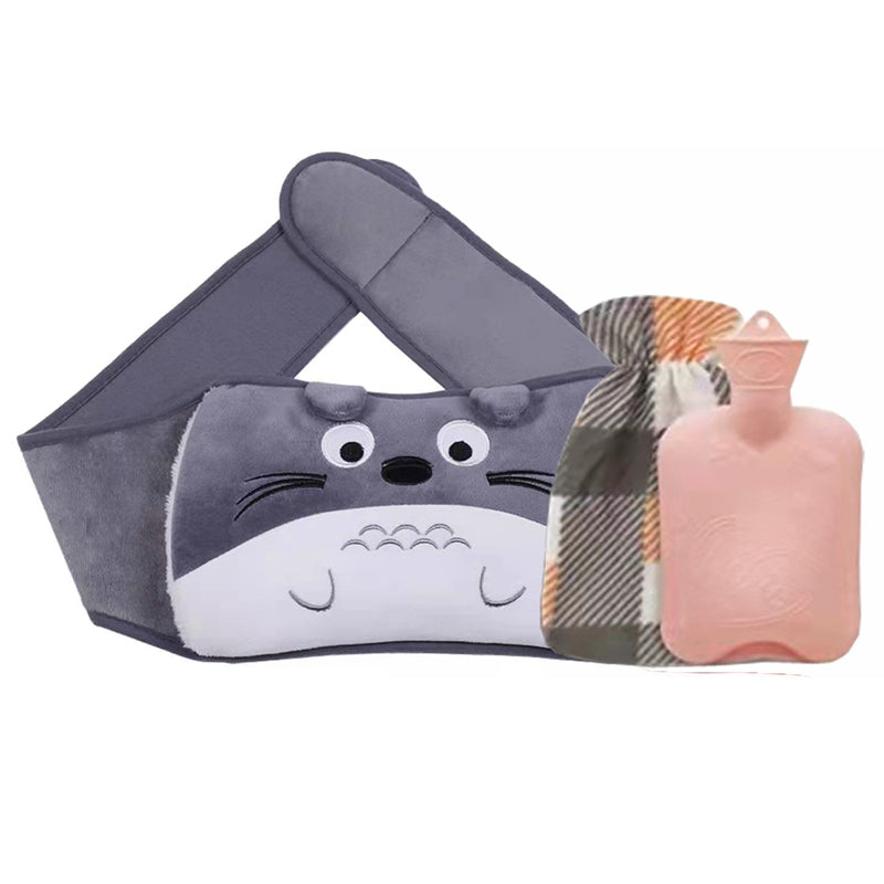 Plush Refillable Hot Water Bottle Belt