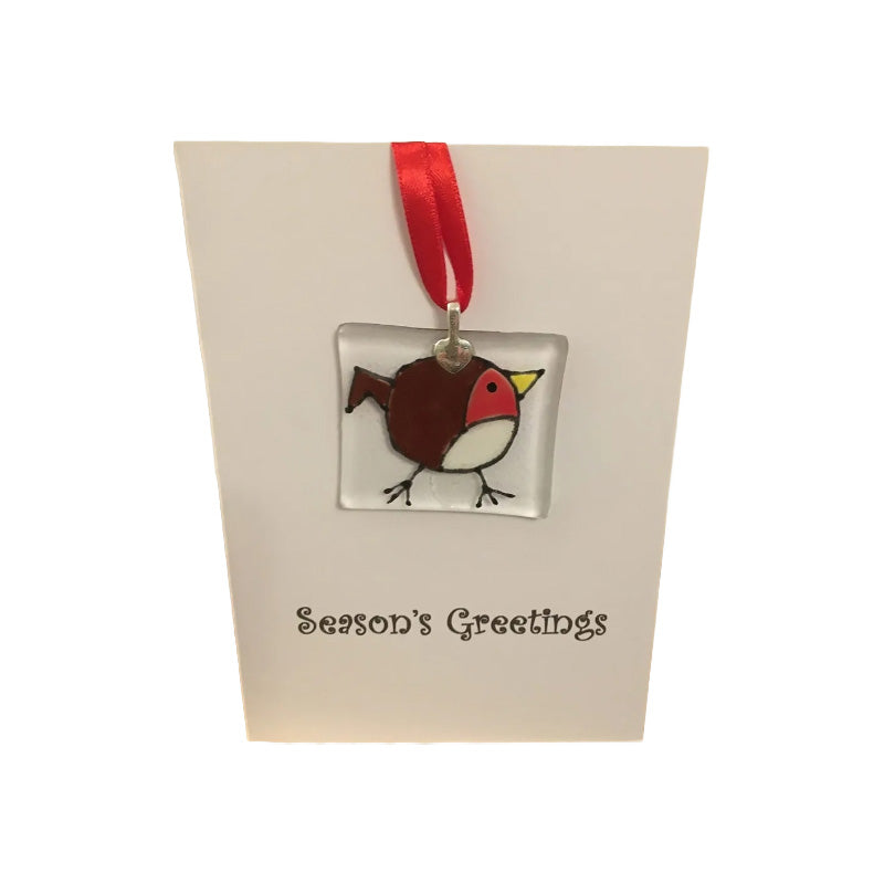 Handmade Christmas Card Ornaments