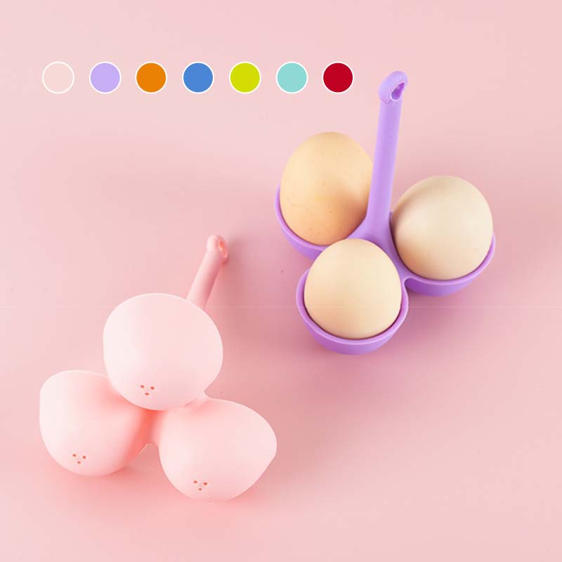 Food-Grade Silicone Egg Steamer