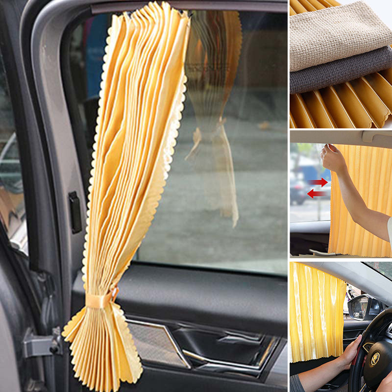 Magnetic Car Sunshade Curtains (2/4 PCs)