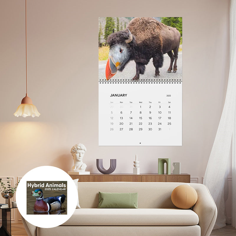 2025 Hybrid Animals Calendar