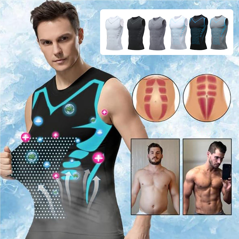 Men's Quick-Dry Sleeveless Sports Compression Tank Top