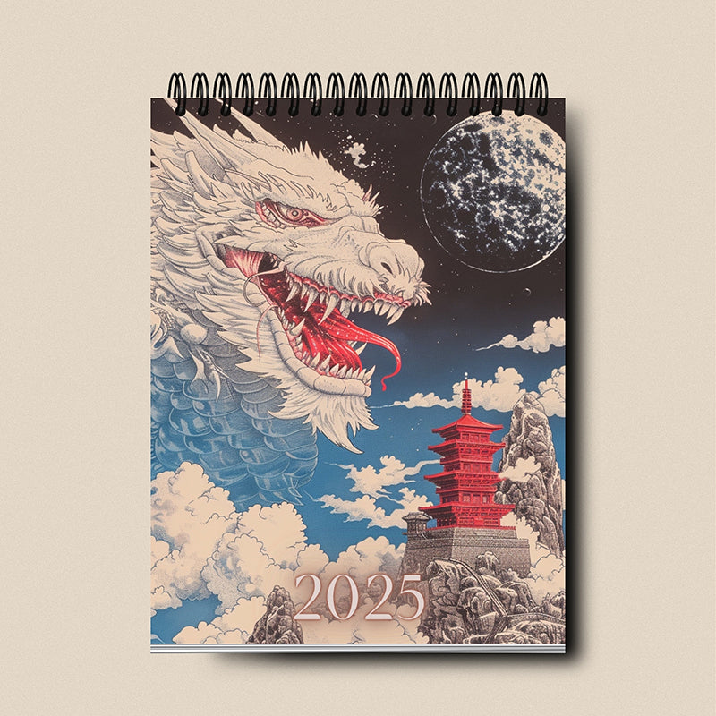 2025 Dragon Monthly Planner Calendar