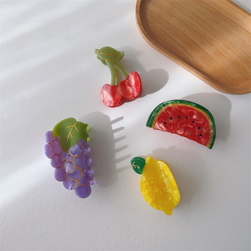 Creative Fruit Hair Claw Clip