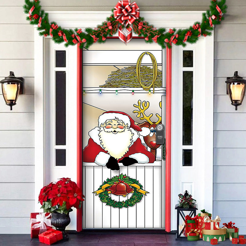 2024 Christmas Front Door Decoration