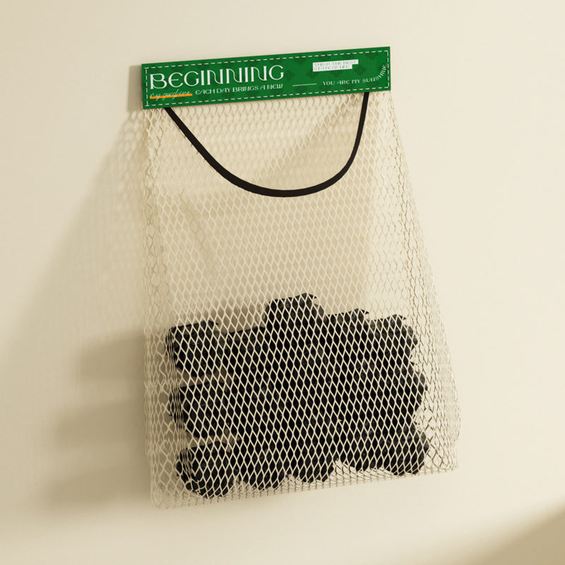 Multipurpose Velcro Storage Net Bag