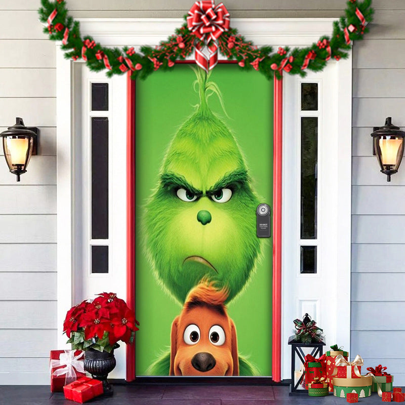 2024 Christmas Front Door Decoration