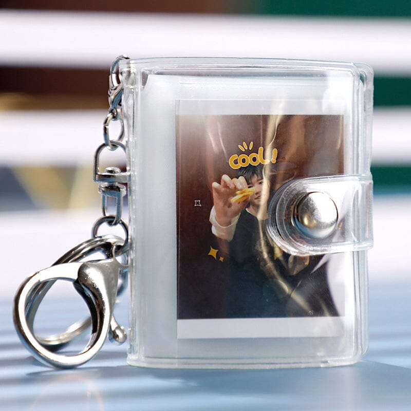 Small Photo Album Key Chain Pendant