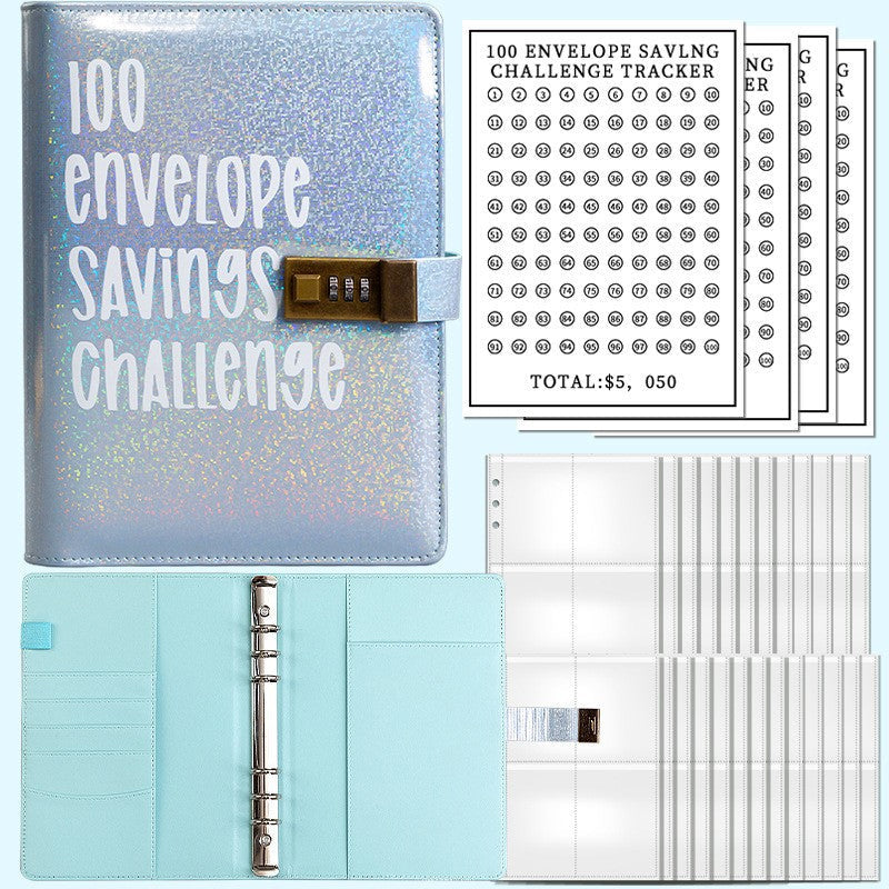 100 Days Savings Challenge Loose Page Ledger