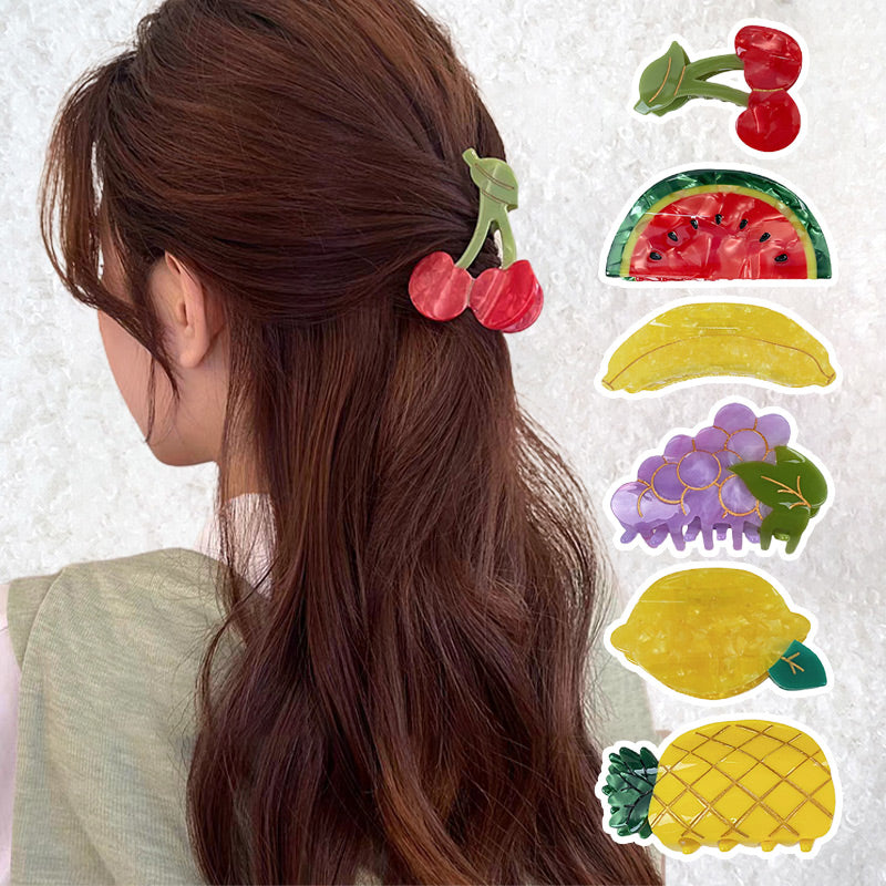 Creative Fruit Hair Claw Clip