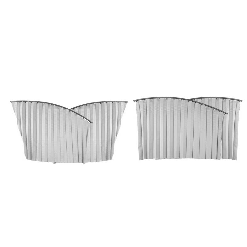 Magnetic Car Sunshade Curtains (2/4 PCs)