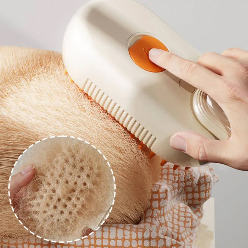 Anti-Shedding Pet Spray Massaging Comb