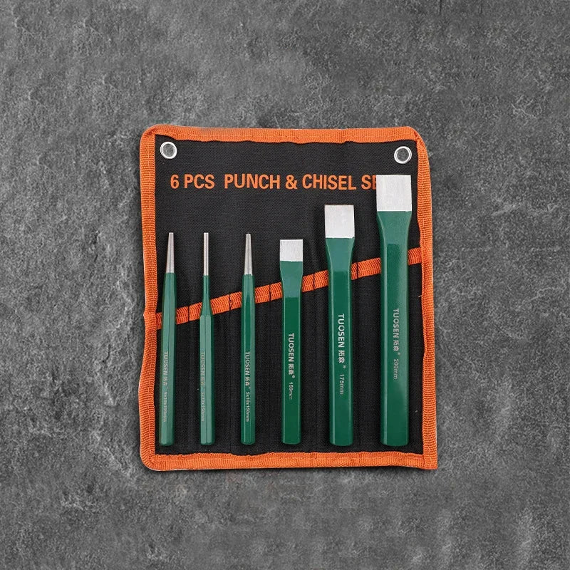 Punch and Chisel Set ( 6 pcs)