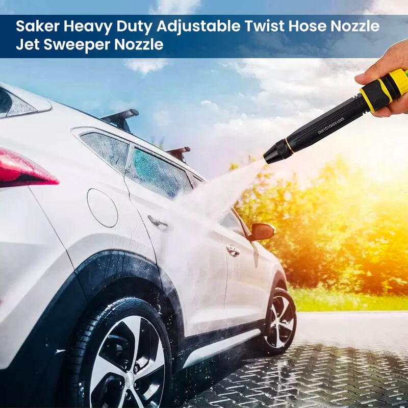 Heavy Duty Adjustable Twist Hose Nozzle Jet Sweeper Nozzle