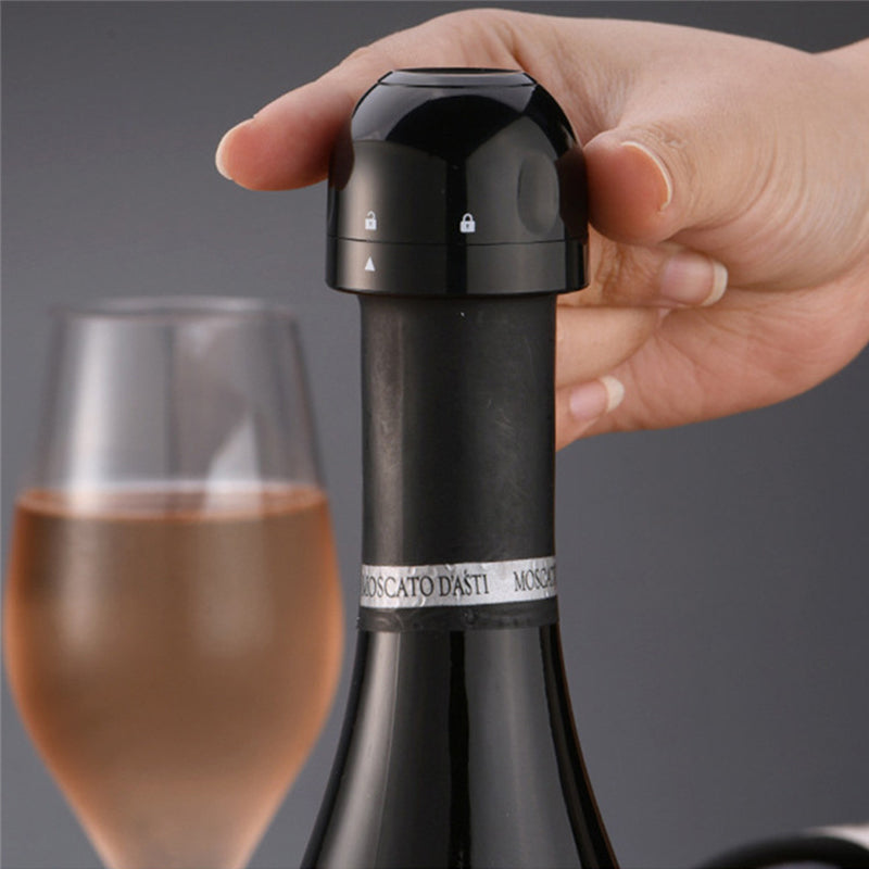 Silicone Sealed Wine, Beer, Champagne Stopper