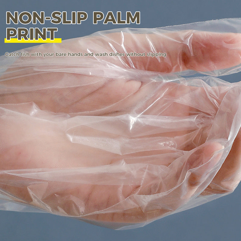 Disposable Long-Sleeved Gloves