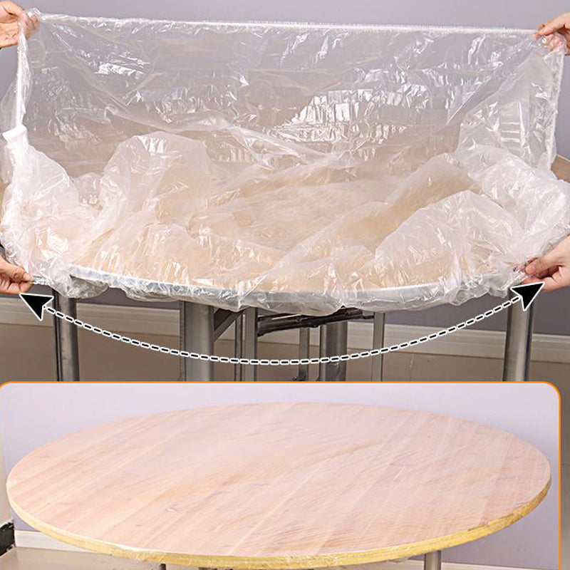 Disposable Self-Closing Round Table Covers Camping and Parties